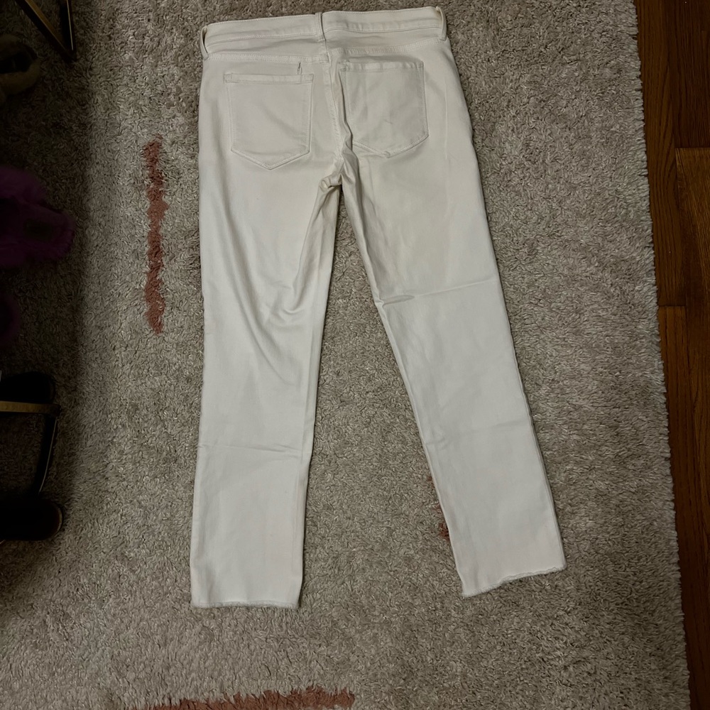 Banana republic white jeans